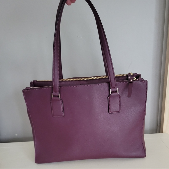Kate Spade large purple purse handbag - Picture 4 of 14